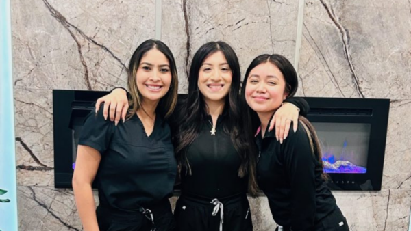 parkway dental team smiling