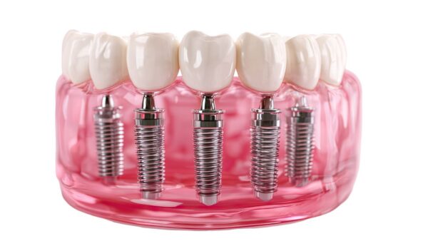 dental implants in jaw 
